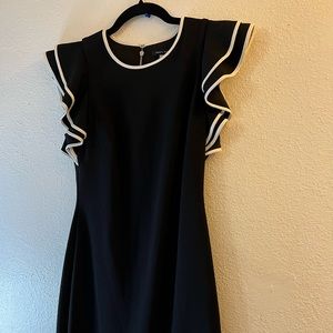 Formal black and white Tommy Hilfiger dress